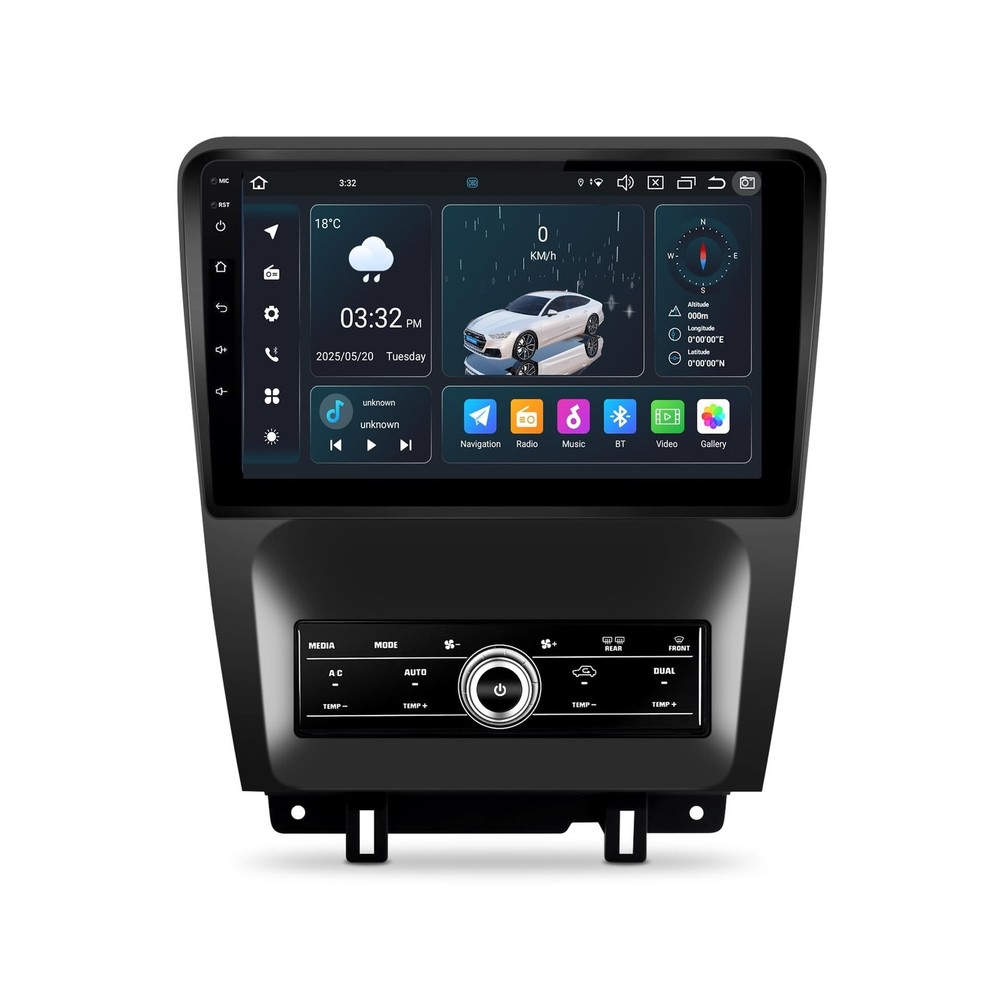 Car Radio Stereo for Ford Mustang 2010 2011 2012 2013 2014 (only Manual AC),A…