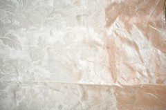 3 1/2yds 100% Silk Semi-Sheer Drapery Sewing Light Sage Upholstery Fabric SR07