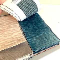 Pindler Plush Fabric Sample Book Upholstery Chenille 34 PCS Jewel Tones