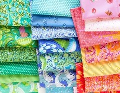 Tula Pink ZUMA 24 Fat Quarter Fabric Bundle 2018 Complete