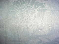 21Y Kravet Couture 28655 Floralina Mist Jacobean Floral Scroll Silver Upholstery