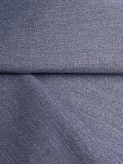 $26 for 2Yards, Denim Blue 50%Wool Gabardine For Jacket. Pants. Skirt & Hat #149