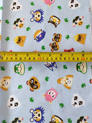 Animal Crossing / 100% Cotton Fabric (Sheeting) Fat Quarter Ships from CA USA