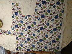 Pre-Quilted Scrap Pack Double Face Quilted Fabric Rems Floral Shabby Elephants +