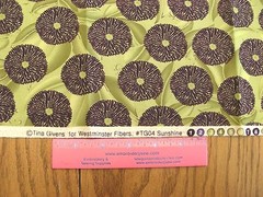 Cotton – Quilting – Westminster Fibers – Sunshine #TG04 – by Tina Givens – 1 yd