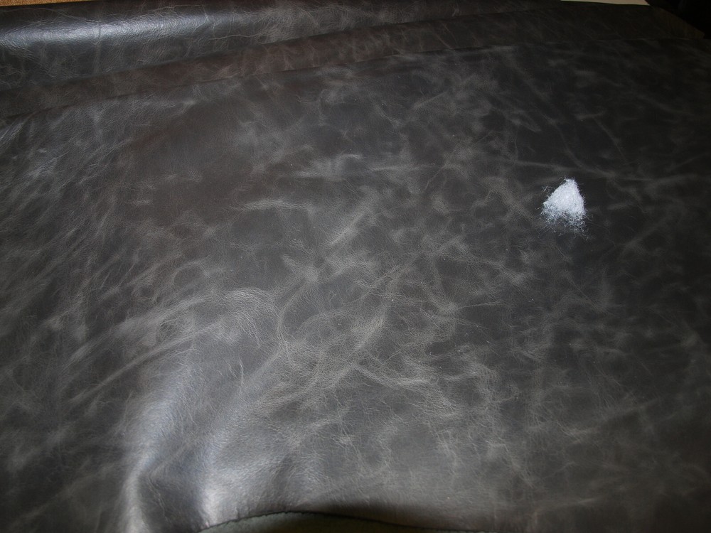 Cow leather full hide quality upholstery leather 48 square foot color dark grey