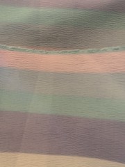 1.5 Yards Pastel Stripes Polyester ? Fabric 40” X 58” Striped Pink Purple Blue