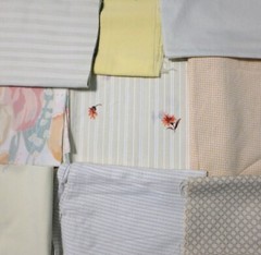 5 lb 9 oz Box of Assorted Fabric Scraps – Yellows & Greens FSBTB119