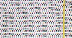HUNTER X HUNTER CHIBI WHITE ANIME 1 YARD FABRIC ( 36″ X 58″ ) BRAND NEW