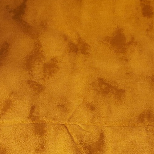 Marbled Fabric 3 Yards 1997 Blank Textiles Orange Copper Mottled Quilt Sew Craft