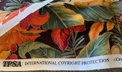 Cranston Fall Autumn Leaves Cotton Quilting Fabric 2-1/8 yards