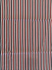 Joann Exclusive Patriotic Stripe Fabric Red White Blue Cotton USA 36L x 43W