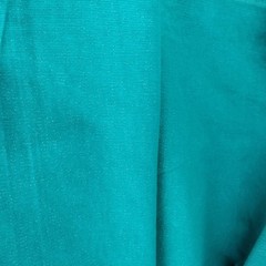 4.25 Yds Corduroy Fabric 100% Cotton 153×43 Aqua Blue Green Teal Silver Metallic