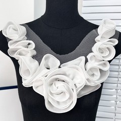 Simple to Install Pleated Patches for Quick Repair Creative Embellishment