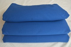 100%Cotton Royal Blue Solid Plain Fabric 3 Yard NO TARRIF CHARGES 100%✅ ZK_76