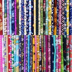50Pcs 10 X 10 Inches Cotton Fabric Bundle Squares for Quilting Sewing, Precut Fa