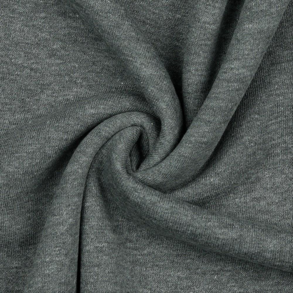 Cotton Sweatshirt Knitted Jersey Fabric Material – GREY