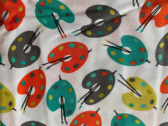 1 YD Michael Miller Paint Palettes Fabric – 3 Yards Available – Sold by the Yard