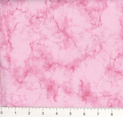 108″ Extra Wide Quilt Backing By the yard 100% Cotton Marble Pink