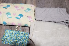 Lot Of Yards of Cotton / Blend Fabric for Hobby Craft DIY Sewing Projects 20