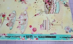 Robert Kaufman Fabric Blossom Bake Shop 22695 Cakes on Light Pink 19″ x 43″