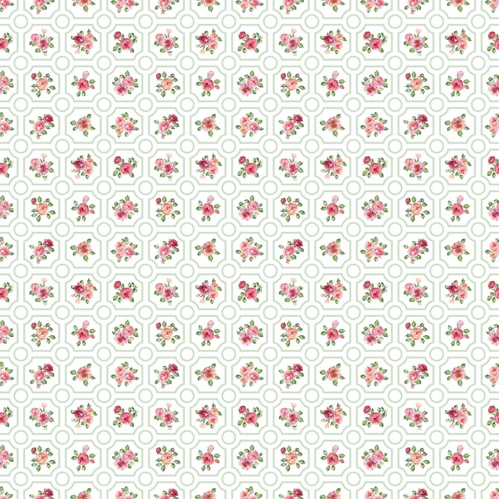 Northcott Blush Sateen by Michel Design Works SP25619 10 White Floral GridCotton