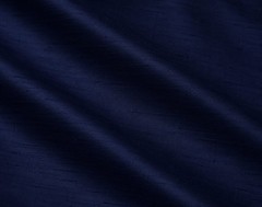 Midnight Blue Dupioni Faux Silk Fabric, Sewing & Upholstery fabric by the yard