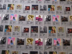 Taylor Swift Album Covers on 100% Cotton Fabric by the 1/4 Yard : 9″ x 57″