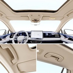 Auto Headliner Fabric 58″ L × 60″ W Stylish Mesh with Foam 58″L×60″W Beige