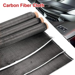 40″ – 118″ Real Carbon Fiber Fabric Cloth Roll 3k 200gsm 2×2 Twill Weave Black