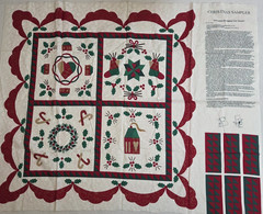 Christmas Fabric Cut & Sew #14 Projects Santa Pillows Stocking Vintage Hallmark