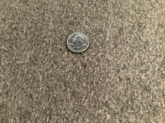 Lightweight Boucle Nubby Fabric Remnant 37.5″ x 34″ Light Brown