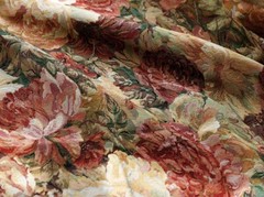 Vintage French Luxury Flowers Decorative Jacquard Tapestry Fabrics 58″Wide New