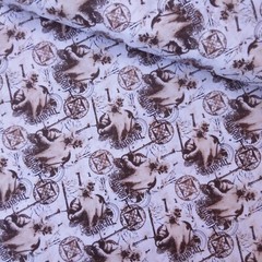 Lord of The Rings Licensed Cotton Fabric 5 Designs Per 50cm 110cm Wide
