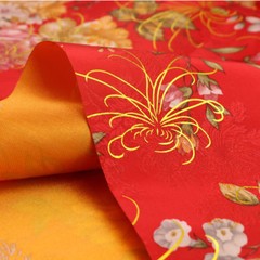 Ancient Costume Chinese Dress Baby Clothes Kimono Cos Silk Satin Sewing Fabric