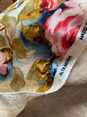 Authentic and rare Top Italian designer luxury dress fabric. Made in Italy