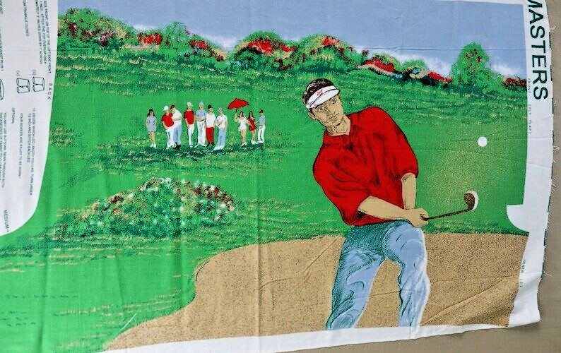 Masters Golf Bonanza “Boxer Shorts” DIY Panel SZ M, L, XL Princess Fabrics #1127