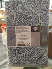 Better Homes & Gardens 100% Cotton Paisley Blue 4 Yards Precut Fabric