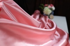 Dusty Rose Silky Bridal Satin Fabric by the yard 60″ Wide 317