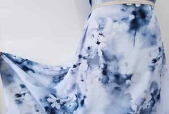 55” Wide By Yard Digital Print Material Dress Shirt Robe Fabric Rayon Viscose