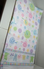Baby Themed Double Border Fabric, 3 yards and 29″ X 57″ wide