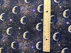 ANGEL OF PEACE BY JOSEPHINE WALL MOON STAR FIELD 3 WISHES COTTON FABRIC 1/2 YD