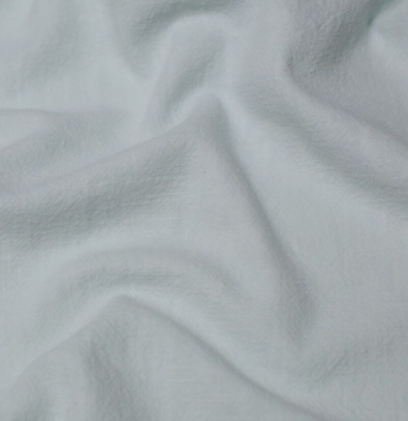Light Gray 100% Wool Crape fabric 60” Width 1 Yard