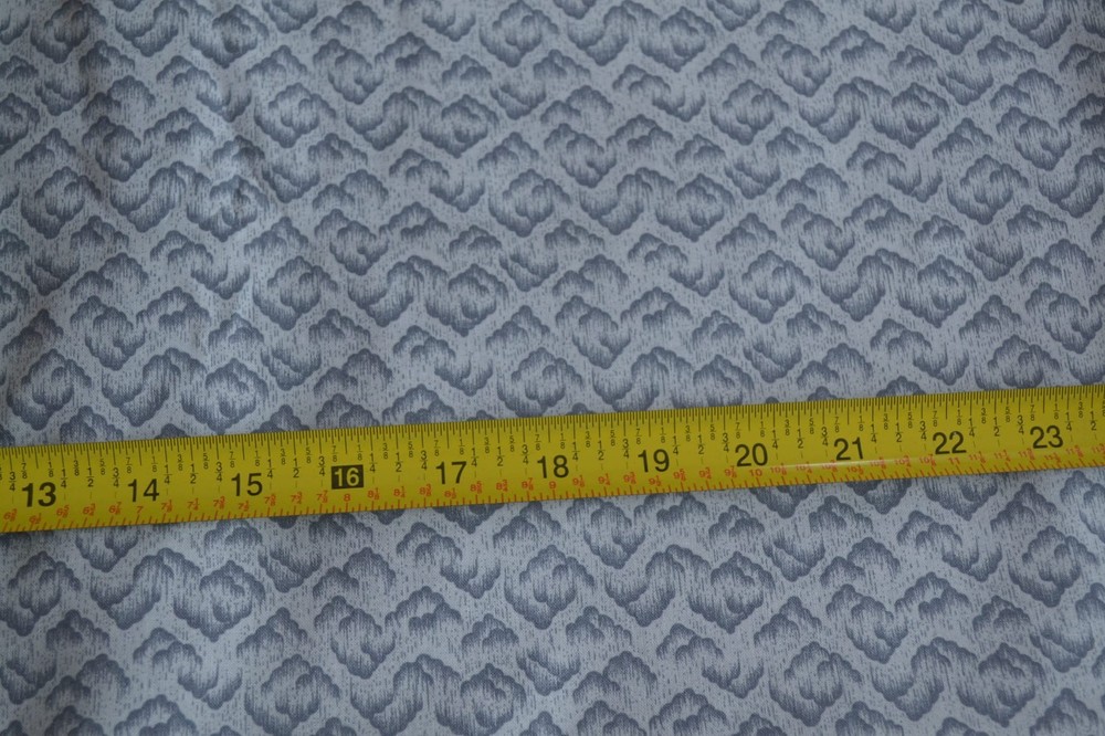 By 1/2 Yd, Gray Print on Gray Quilt Cotton, Cranston/VIP, N571
