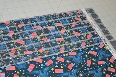 American FLAG Patriotic Fabric Half Yard 1/2 YD COTTON America USA {4th of July}