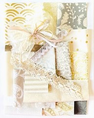 Shabby Chic Fabric, Ephemera Kit 20 Pieces Slow Stitch Junk Journal Crafting #22