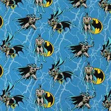 DC Comics Batman Rope Logo Cotton Fabric – Camelot Fabrics (1 Yard)