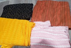 Lot Of Yards of Cotton / Blend Fabric for Hobby Craft DIY Sewing Projects 20