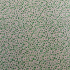 Cotton Fabric Tiny White Flowers on Green Calico Quilt Craft Cotton BTYx44