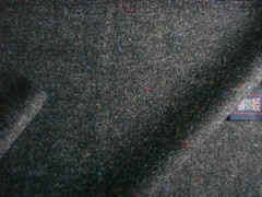 100% PURE NEW WOOL DONEGAL TWEED FABRIC – MADE IN HUDDERSFIELD ENGLAND = 2.0 m.